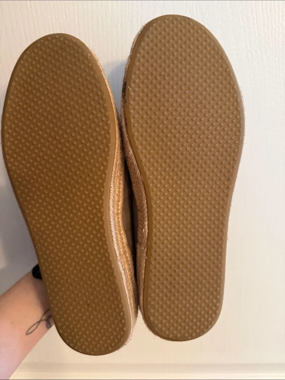 TOMS Carolina Taupe Suede Espadrille
